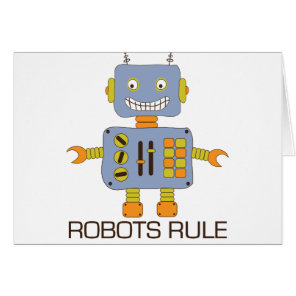 Robots Rule Cards