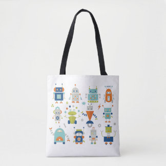 Robots Tote Bag