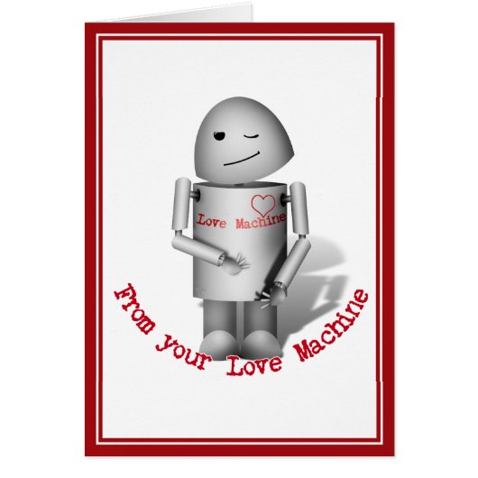 Robox9 - From Your Love Machine Cards (Front)