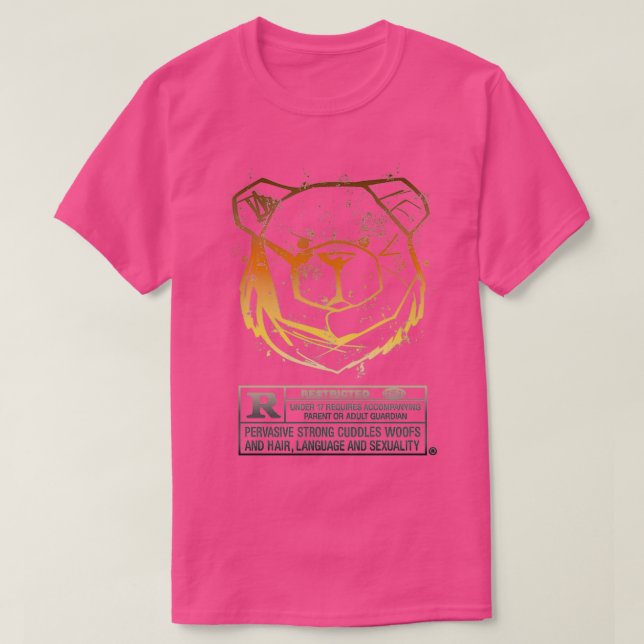 ROBUST BEAR RESTRICTED COLORS T-Shirt (Design Front)