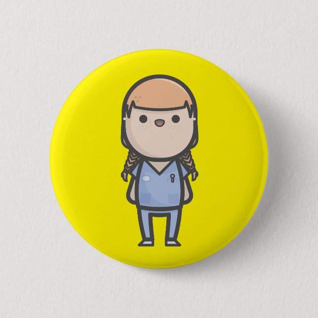 Robyn Miller - Casualty Button (Front)