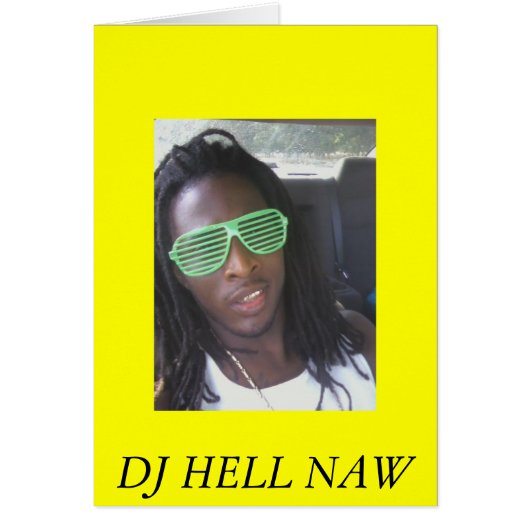 roc3, DJ HELL NAW Cards (Front)