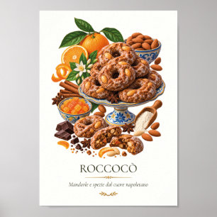 Roccocò – Vintage Italian Dessert Poster
