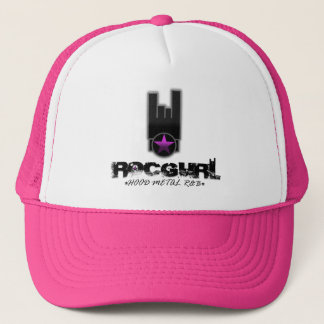 ROCGURL (HOOD.METAL.R&B) TRUCKER HAT