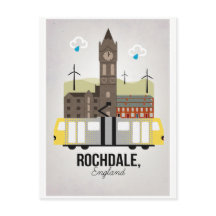 Rochdale postcard