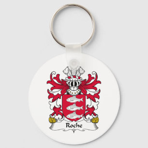 Roche Family Crest Keychain