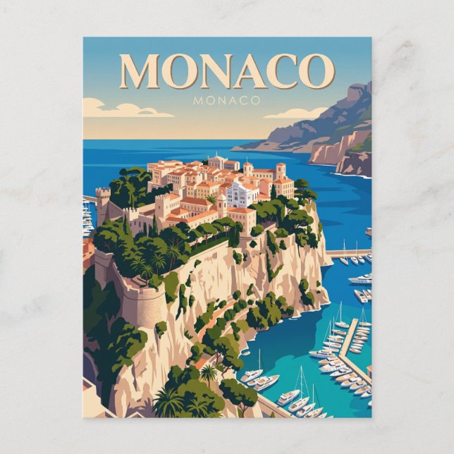 Rocher de Monaco Postcard (Front)