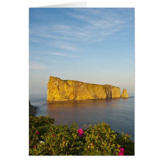 Rocher Perce (Perce Rock), Quebec, Canada. Cards (Front)