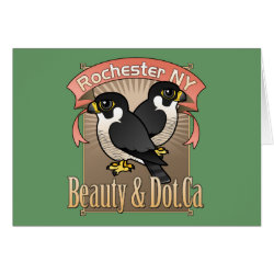 Rochester Beauty & Dot.Ca Greeting Card