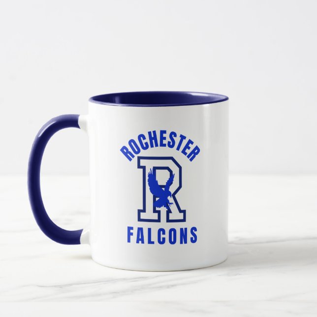 Rochester High School Michigan Coffee Mug (Left)