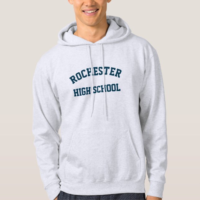 Rochester High School Printed Hoodie (Front)