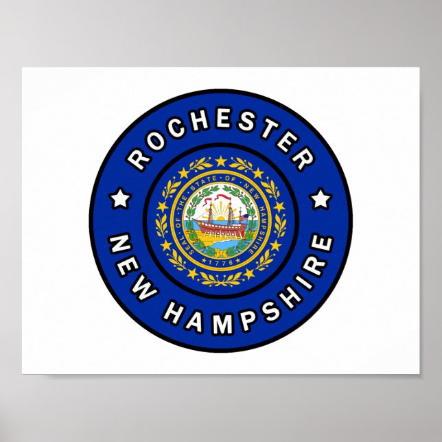 Rochester New Hampshire Poster (Front)