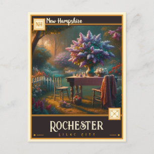 Rochester, New Hampshire Vintage Postcard