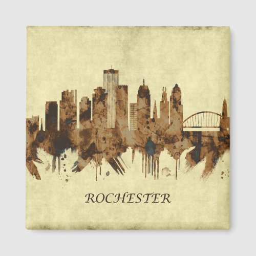 Rochester New York Cityscape Magnet