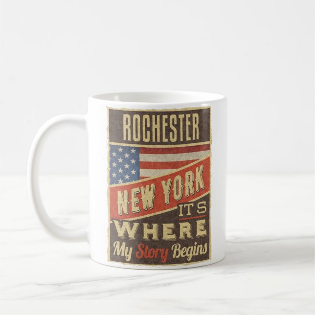 Rochester New York Coffee Mug (Left)