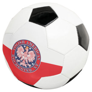 Rochester New York Polish Eagle Soccer Ball