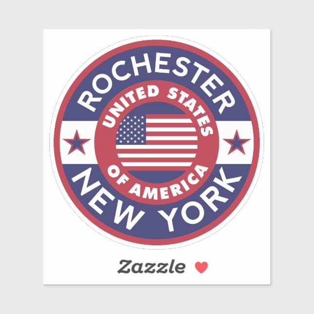 ROCHESTER, New York Sticker (Sheet)