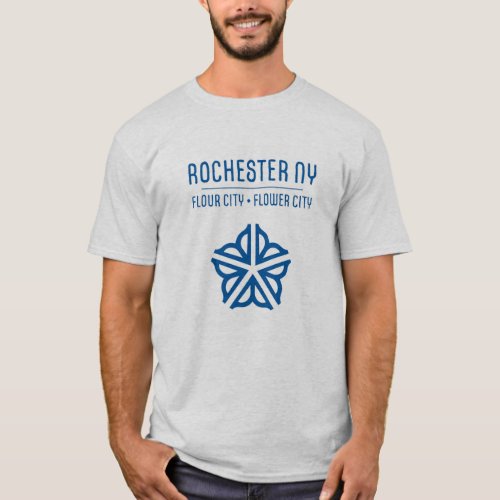 Rochester NY Flour Flower City T_Shirt Light