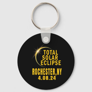 Rochester Ny Solar Eclipse 2024 Total Solar Eclips Keychain