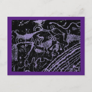 Rochester Panel Rock Art Postcard