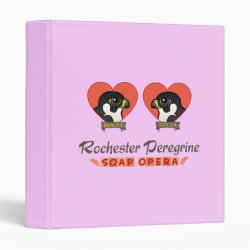 Rochester Peregrine Soap Opera Avery Signature Binder 8.5x11