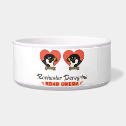 Rochester Peregrine Soap Opera Dog Bowl