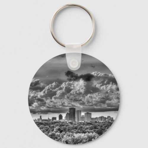 Rochester Skyline Keychain