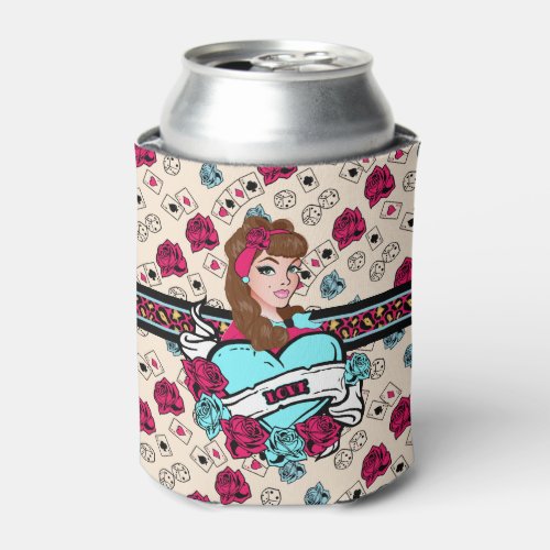 Rock_A_Billy Pin_up Can Cooler