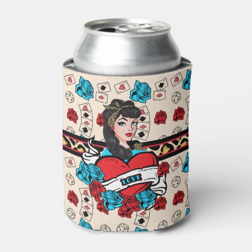Rock_A_Billy Pin_up Can Cooler