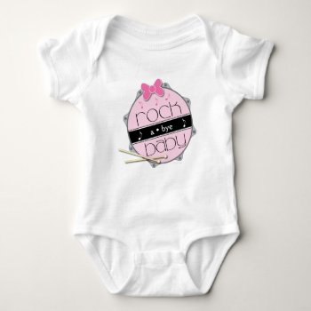 Rock A Bye Baby Pink Shirt by lovescolor at Zazzle