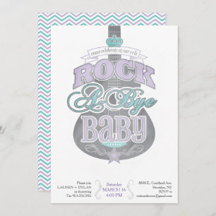 *Rock A Bye* Baby Shower Invitation