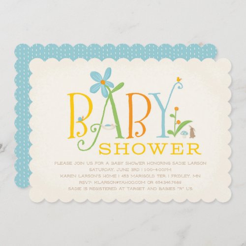 Rock_a_bye Baby Shower Invitation _ Blue