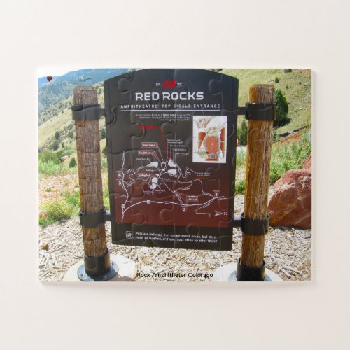 Rock Amphitheter Colorado Jigsaw Puzzle