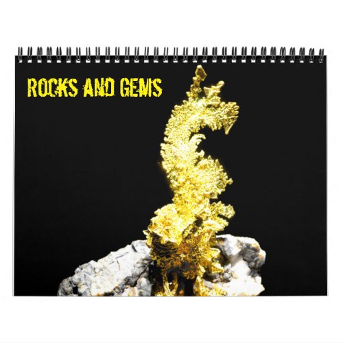 Rock and Gem Calendar