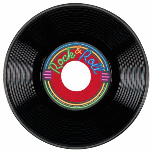 Rock and Roll 45 rpm Record Ornament