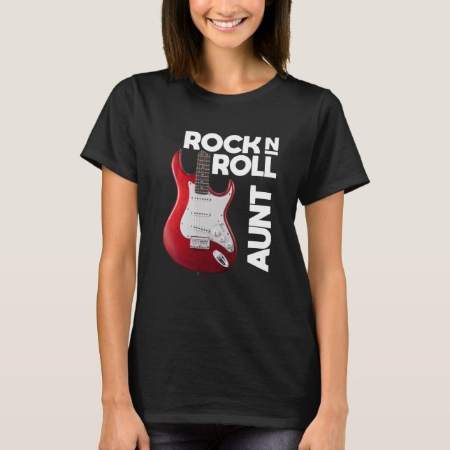 Rock and Roll Aunt T-Shirt (Front)