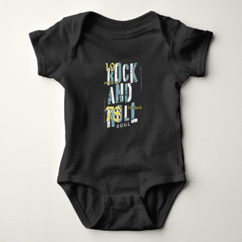 Rock and Roll Baby Bodysuit