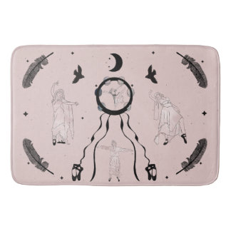 Rock and Roll Ballerina II Bath Mat