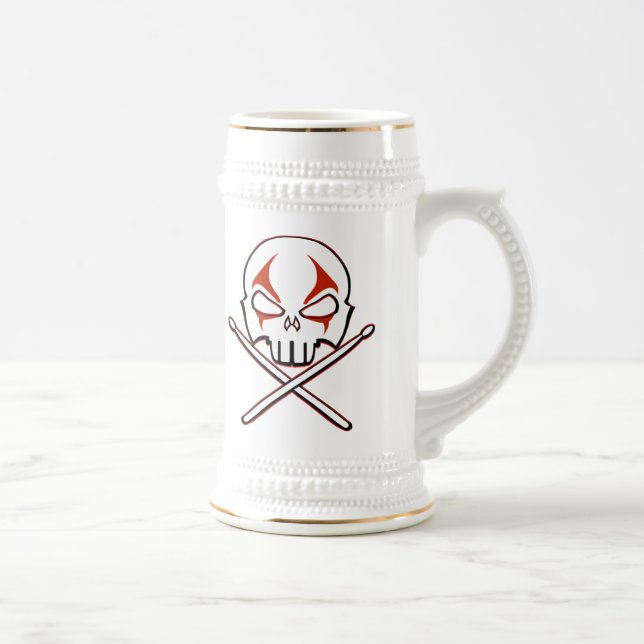 Rock and Roll Beer Mug Heavy Metal Stein (Right)