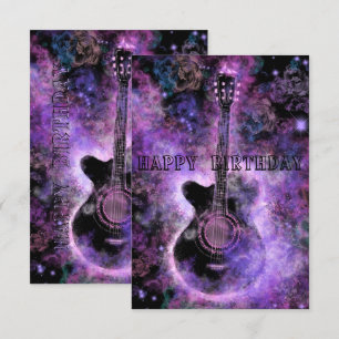 Rock and Roll Birthday Card