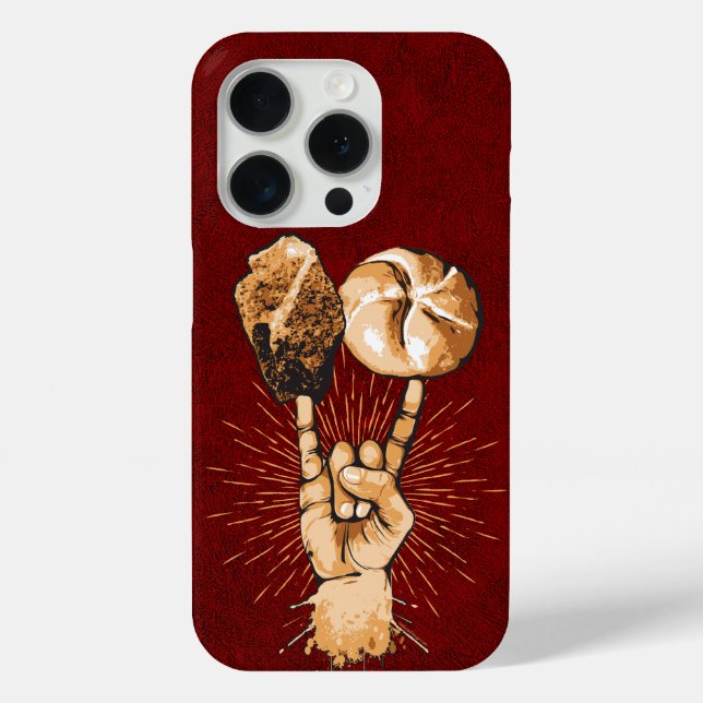 Rock and Roll Case-Mate iPhone Case (Back)