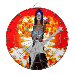 Rock and Roll Dart Board