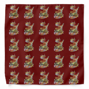 Rock and Roll Dragon Bandana