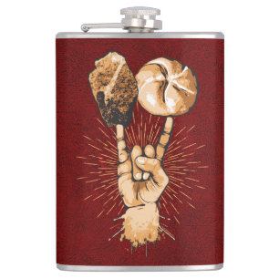 Rock and Roll Flask