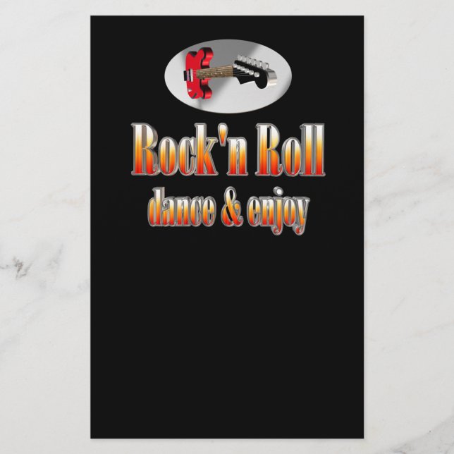 Rock and roll flyer (Front)