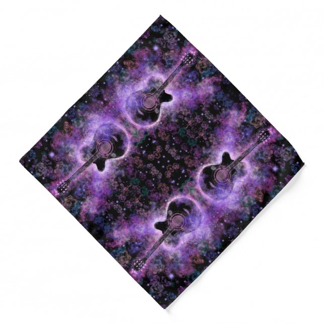 Rock and Roll Guitar Bandana (Front)