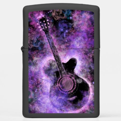 Rock and Roll Guitar Music Zippo Lighter