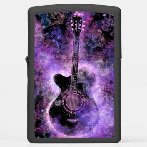 Rock and Roll Guitar Music Zippo Lighter Gift