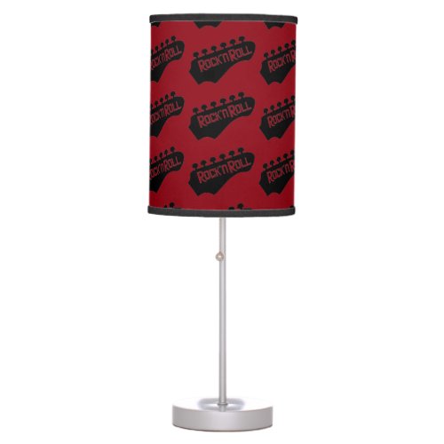 Rock and Roll Guitar Table Lamp