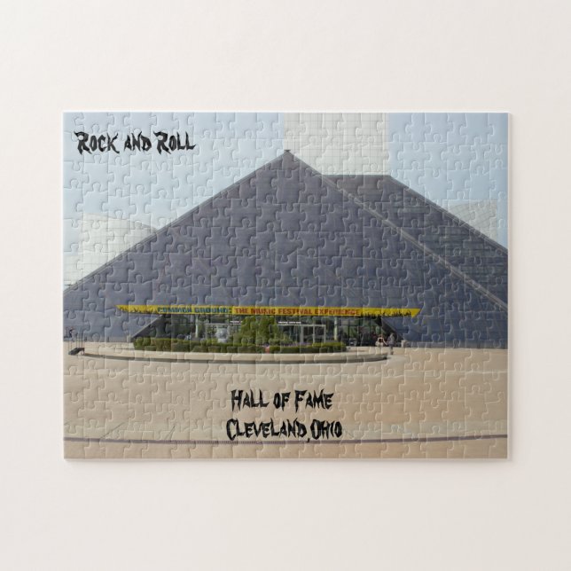 Rock and Roll Hall of Fame Jigsaw Puzzle (Horizontal)